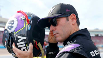 AVONDALE, ARIZONA - NOVEMBER 09: Jimmie Johnson, driver of the #48 Ally Chevrolet, prepares during qualifying for the Monster Energy NASCAR Cup Series Bluegreen Vacations 500 at ISM Raceway on November 09, 2019 in Avondale, Arizona. (Photo by Jonathan Ferrey/Getty Images)