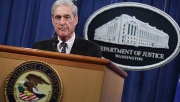 WASHINGTON, DC - MAY 29: Special Counsel Robert Mueller makes a statement about the Russia investigation on May 29, 2019 at the Justice Department in Washington, DC. (Photo by Chip Somodevilla/Getty Images)