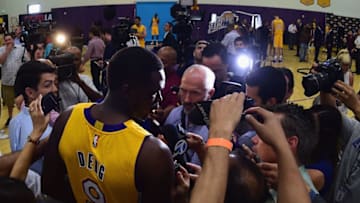 EL SEGUNDO, CA - SEPTEMBER 26: Luol Deng (Photo by Harry How/Getty Images)