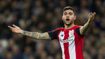MADRID, SPAIN - DECEMBER 22: Unai Nunez of Athletic Club reacts during the Liga match between Real Madrid CF and Athletic Club at Estadio Santiago Bernabeu on December 22, 2019 in Madrid, Spain. (Photo by Quality Sport Images/Getty Images)