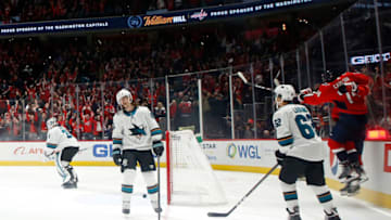 Lars Eller, John Carlson, Washington Capitals Mandatory Credit: Geoff Burke-USA TODAY Sports