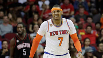 HOUSTON, TX - DECEMBER 31: Carmelo Anthony