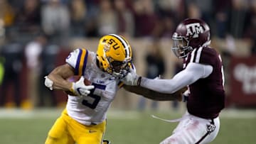 COLLEGE STATION, TX - NOVEMBER 24: Derrius Guice