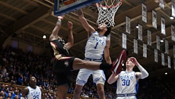 Duke basketball center Dereck Lively (Rob Kinnan-USA TODAY Sports)