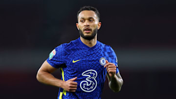 LONDON, ENGLAND - JANUARY 11: Lewis Baker of Chelsea during the Papa John's Trophy match between Arsenal U21 and Chelsea U21 at Emirates Stadium on January 11, 2022 in London, England. (Photo by Marc Atkins/Getty Images)