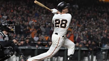 SAN FRANCISCO, CA - APRIL 10: Buster Posey
