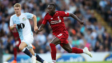 BLACKBURN, ENGLAND - JULY 19: Naby Keita of Liverpool during the Pre-Season Friendly between Blackburn Rovers and Liverpool at Ewood Park on July 19, 2018 in Blackburn, England. (Photo by Lynne Cameron/Getty Images)