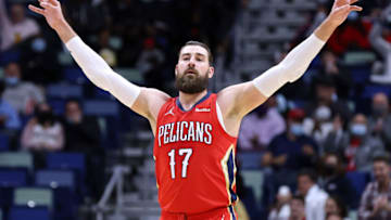 The Pelicans hope to make it two upset wins in a row when they host the Grizzlies tonight at 8:00 PM EST (Photo by Jonathan Bachman/Getty Images)