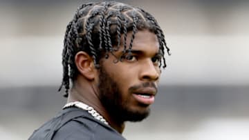 Buffaloes Wire's Jack Carlough sent a grim message on the Colorado football quarterback room's depth behind Shedeur Sanders (Photo by Matthew Stockman/Getty Images)