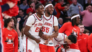 St. John's basketball forwards David Jones and Drissa Traore (Wendell Cruz-USA TODAY Sports)