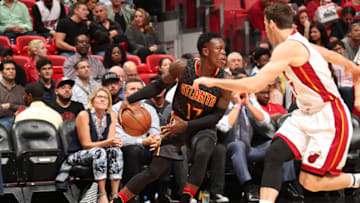 MIAMI, FL - FEBRUARY 1: Dennis Schroder