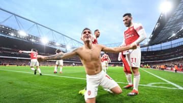 Lucas Torreira, Arsenal (Photo by Stuart MacFarlane/Arsenal FC via Getty Images)