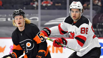 New Jersey Devils defenseman Kevin Bahl (88): (Eric Hartline-USA TODAY Sports)