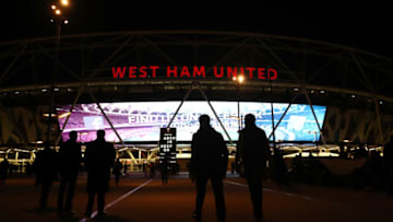 STRATFORD, ENGLAND - DECEMBER 14: Fans make their way to the stadium prior to the Premier League match between West Ham United and Burnley at London Stadium on December 14, 2016 in Stratford, England. (Photo by Bryn Lennon/Getty Images)
