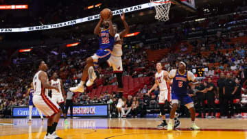 Miami Heat forward Jimmy Butler (22) fouls Golden State Warriors forward Andrew Wiggins (22) on the shot(Jasen Vinlove-USA TODAY Sports)