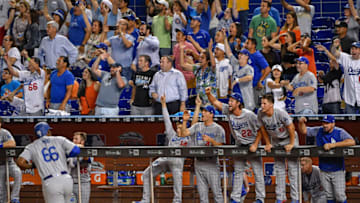 MIAMI, FL - JULY 14: Yasiel Puig (Photo by Mark Brown/Getty Images)