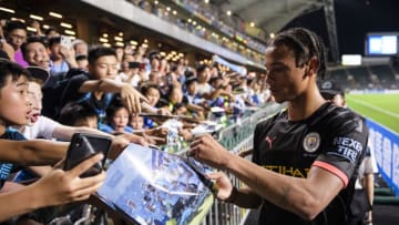 Leroy Sane of Manchester City (Photo by Eurasia Sport Images/Getty Images)