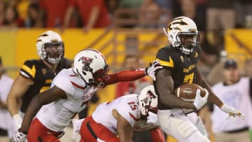 TEMPE, AZ - SEPTEMBER 10: Running back Kalen Ballage