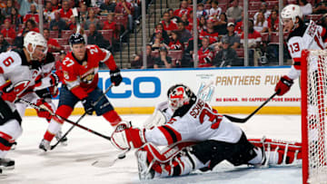 SUNRISE, FL - MARCH 1: Goaltender Cory Schneider
