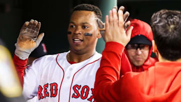 Boston Red Sox Rafael Devers (Photo by Adam Glanzman/Getty Images)