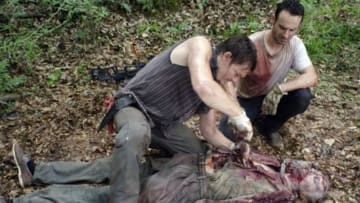 Daryl. Rick. Walker. The Walking Dead. AMC