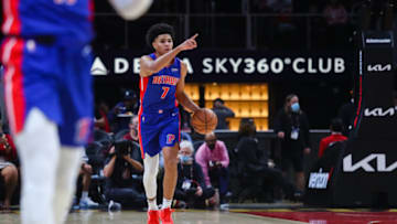 Detroit Pistons guard Killian Hayes Credit: Jacob Gonzalez-USA TODAY Sports