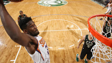 Phoenix Suns Deandre Ayton (Photo by Gary Dineen/NBAE via Getty Images).