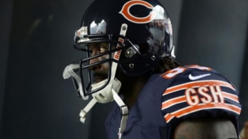 Sep 8, 2013; Chicago, IL, USA; Chicago Bears cornerback Charles Tillman (33) takes the field against the Cincinnati Bengals at Soldier Field. Chicago defeats Cincinnati 24-21. Mandatory Credit: Mike DiNovo-USA TODAY Sports