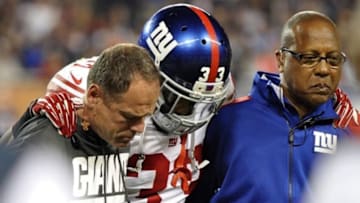 Oct 10, 2013; Chicago, IL, USA; New York Giants running back Da