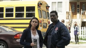 CHICAGO FIRE -- "Ignite on Contact" -- Episode 602 -- Pictured: (l-r) Melissa Ponzio as Donna Boden, Eammon Walker as Wallace Boden -- (Photo by: Elizabeth Morris/NBC)