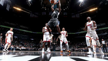 Brooklyn Nets Kenneth Faried. Mandatory Copyright Notice: Copyright 2018 NBAE (Photo by Nathaniel S. Butler/NBAE via Getty Images)