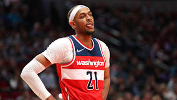Daniel Gafford #21 of the Washington Wizards. (Photo by Abbie Parr/Getty Images)