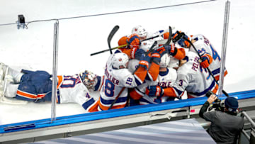 Jordan Eberle #7 of the New York Islanders (Photo by Bruce Bennett/Getty Images)
