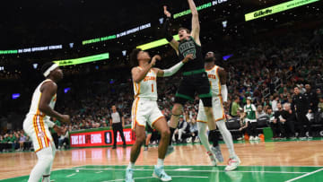 Boston Celtics analyst Dan Greenberg hinted at who the franchise could trade in the offseason following a potential postseason elimination Mandatory Credit: Bob DeChiara-USA TODAY Sports