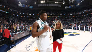 SALT LAKE CITY, UT - DECEMBER 1: Donovan Mitchell