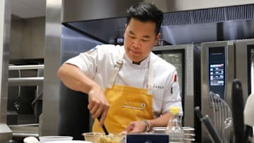 TOP CHEF -- "The Final Plate" Episode 1914 -- Pictured: Buddha Lo -- (Photo by: David Moir/Bravo)