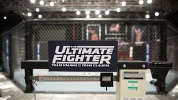 LAS VEGAS, NV - MARCH1: A general view of the scale during the filming of The Ultimate Fighter: Team Joanna vs Team Claudia at the UFC TUF Gym on March 1, 2016 in Las Vegas, Nevada. (Photo by Brandon Magnus/Zuffa LLC/Zuffa LLC via Getty Images)