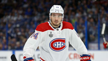 Jun 28, 2021; Tampa, Florida, USA; Montreal Canadiens Nick Suzuki. Mandatory Credit: Kim Klement-USA TODAY Sports