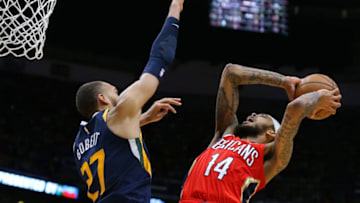 Brandon Ingram, New Orleans Pelicans. Rudy Gobert, Utah Jazz. (Photo by Jonathan Bachman/Getty Images)
