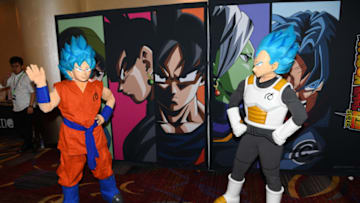 NEW YORK, NY - OCTOBER 07: Guests attend the Dragon Ball Super NYCC Fan Meetup on October 7, 2017 in New York City. (Photo by Dave Kotinsky/Getty Images for Funimation Entertainment)