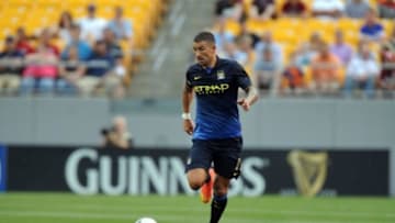 Aleksandar Kolarov and Bacary Sagna will go head to head in a friendly between France and Serbia. Mandatory Credit: Don Wright-USA TODAY Sports