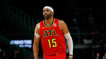 Vince Carter #15 of the Atlanta Hawks (Photo by Kevin C. Cox/Getty Images)