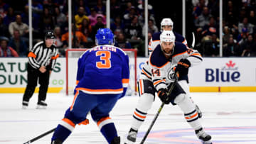 Zack Kassian #44, Edmonton Oilers, New York Islanders (Photo by Emilee Chinn/Getty Images)