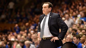Duke basketball's Coach K (Photo by Grant Halverson/Getty Images)