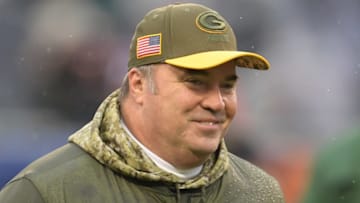 CHICAGO, IL - NOVEMBER 12: Head coach Mike McCarthy of the Green Bay Packers walks off the field after defeating the Chicago Bears 23-16 at Soldier Field on November 12, 2017 in Chicago, Illinois. (Photo by Stacy Revere/Getty Images)