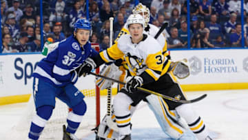 TAMPA, FL - OCTOBER 21: Yanni Gourde