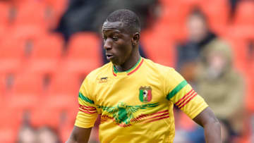 LIEGE, BELGIUM - MARCH 23: Amadou Haidara of Mali during the International friendly match between Japan and Mali at the Stade de Sclessin on March 23, 2018 in Liege Belgium. (Photo by Jörg Schüler/Getty Images)