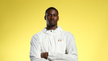 CHICAGO, IL - MAY 15: NBA Draft Prospect, Jaren Jackson Jr. poses for a portrait during the 2018 NBA Combine circuit on May 15, 2018 at the Intercontinental Hotel Magnificent Mile in Chicago, Illinois. NOTE TO USER: User expressly acknowledges and agrees that, by downloading and/or using this photograph, user is consenting to the terms and conditions of the Getty Images License Agreement. Mandatory Copyright Notice: Copyright 2018 NBAE (Photo by Joe Murphy/NBAE via Getty Images)