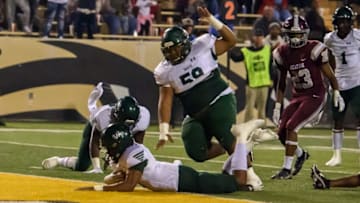 West Point quarterback Kahnen Daniels (9) scores a touchdown in the first quarter of the MHSAA Class 5A football championship game against Picayune in Hattiesburg, Miss., on Saturday, Dec. 4, 2021.Mhsaa Class 5a Championship