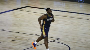 Zion Williamson #1 of the New Orleans Pelicans (Photo by Kevin C. Cox/Getty Images)